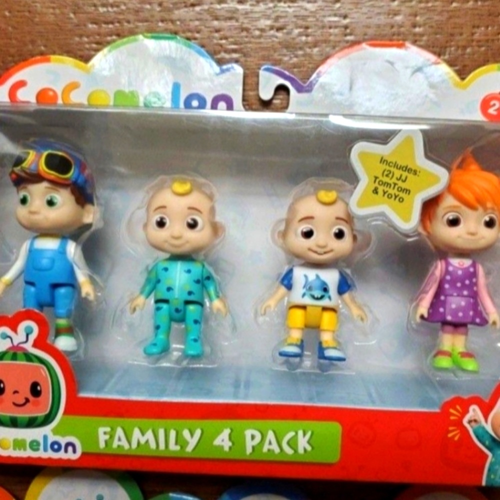 CoComelon 4pk Figure Set